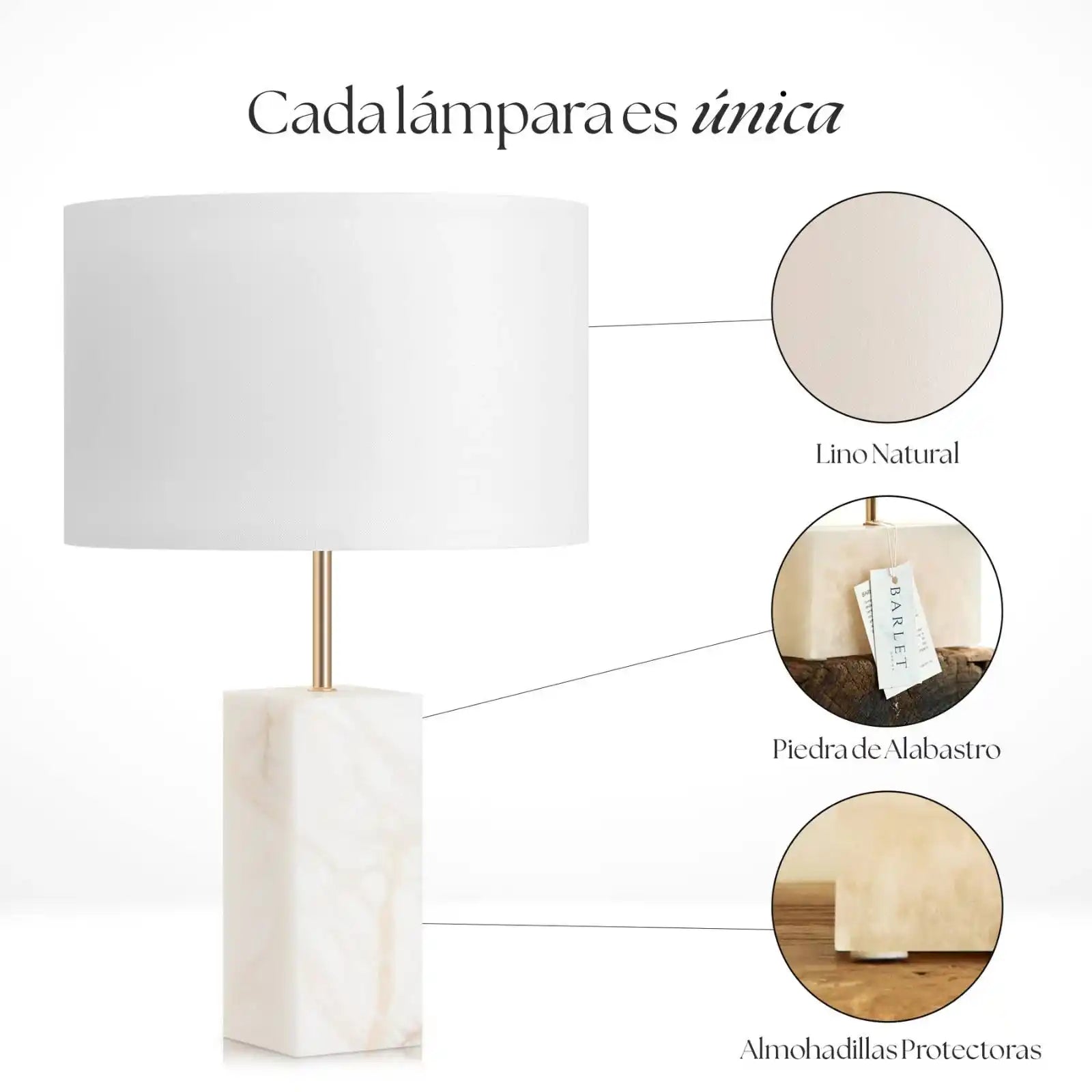 Lámpara de mesa de diseño – Palermo