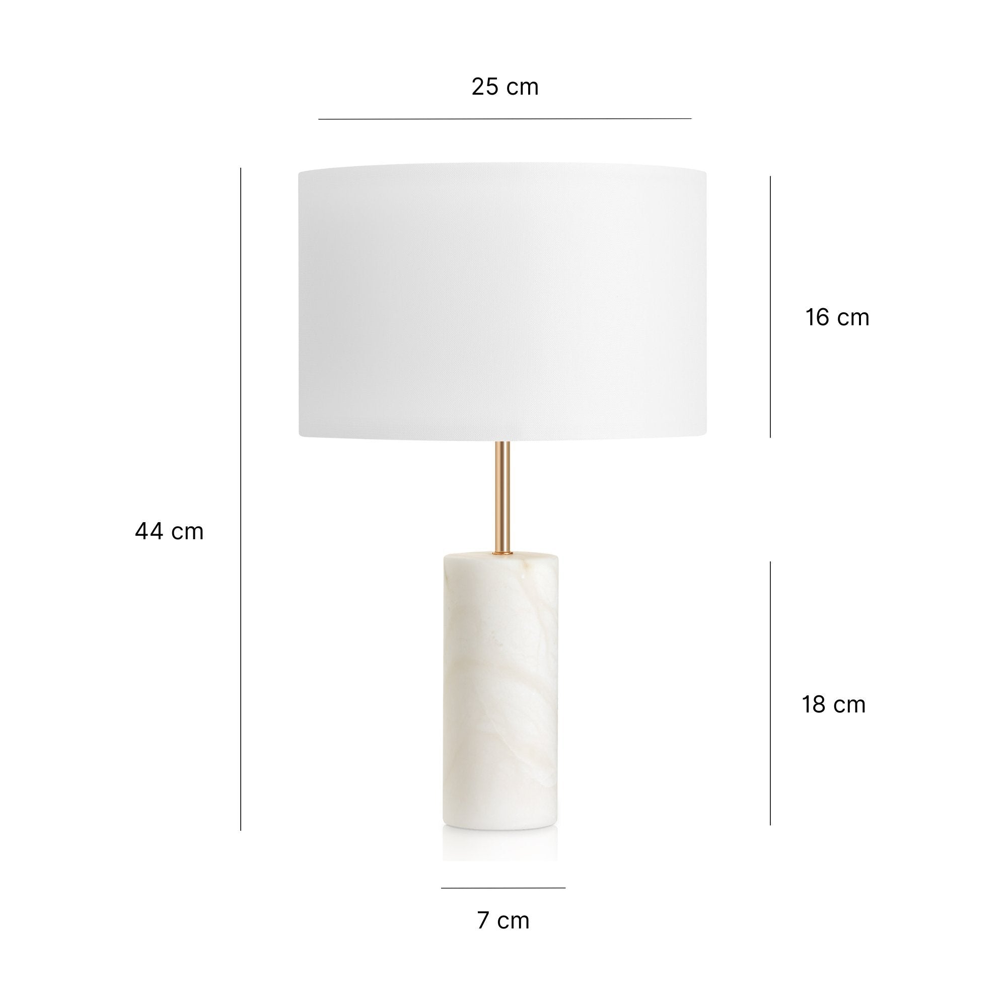 Lámparas de mesita de noche de diseño – Palermo (Pack 2)